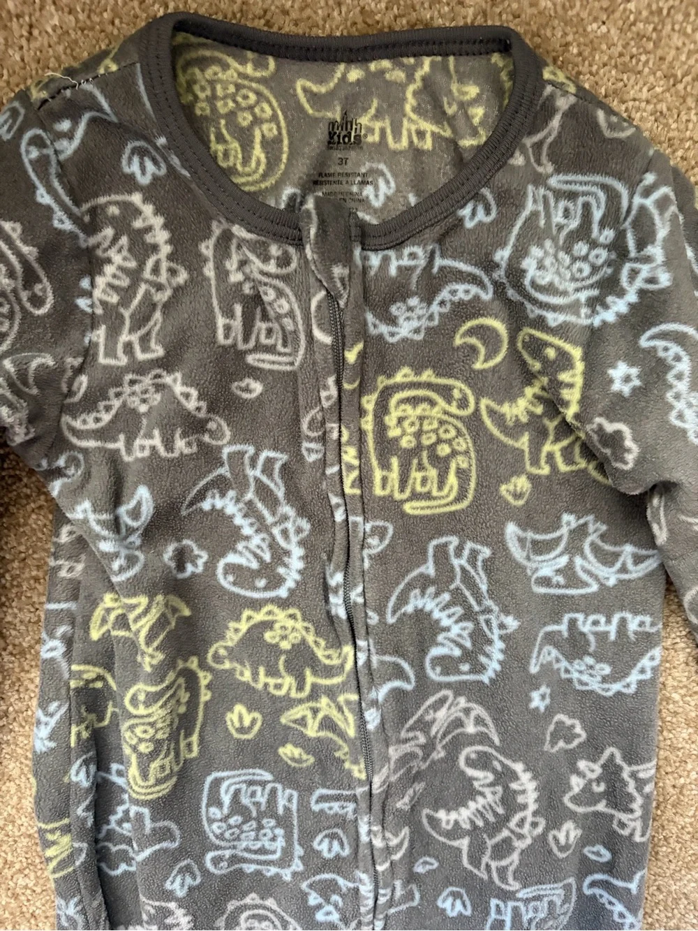 Fleece footed pajama bundle
